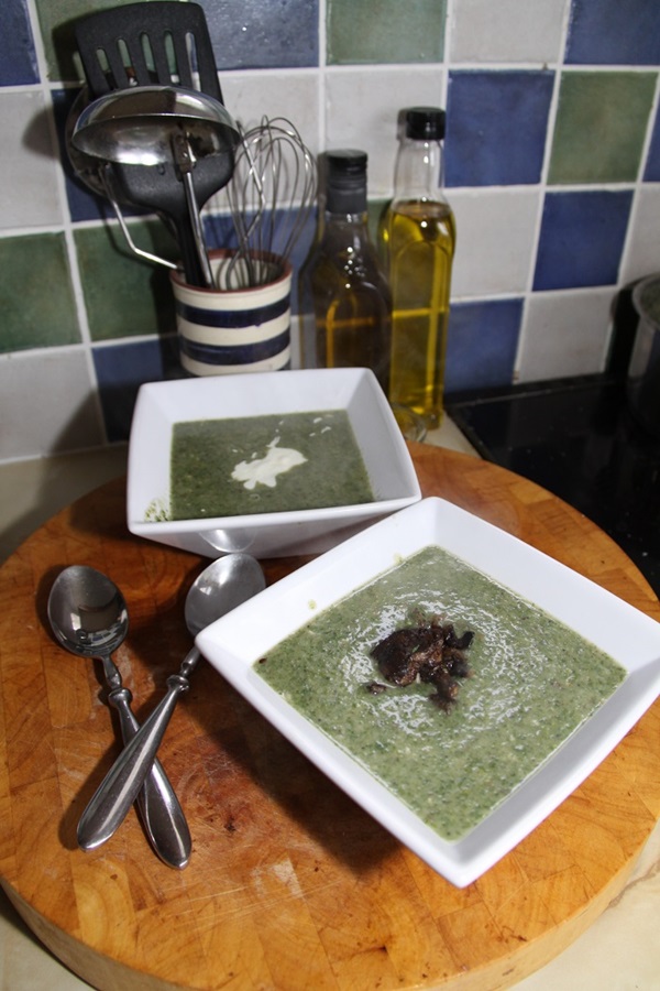 Deilig saftig neselsuppe