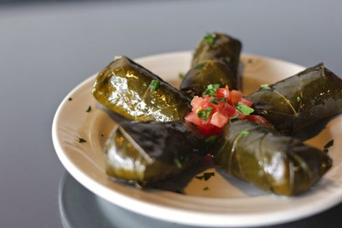 Oppskriften på høsting av drueblad for dolma Hvordan å plukke vintreet blader for dolma
