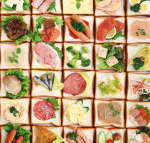 Forretter for et buffetbord