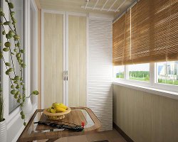 Design av loggiaer og balkonger