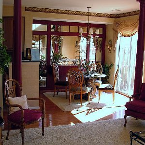 Landstil i interiøret