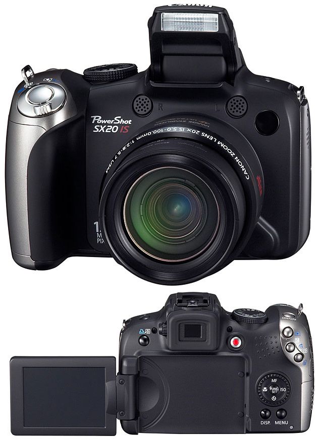 Canon PowerShot SX20 IS digitalkamera