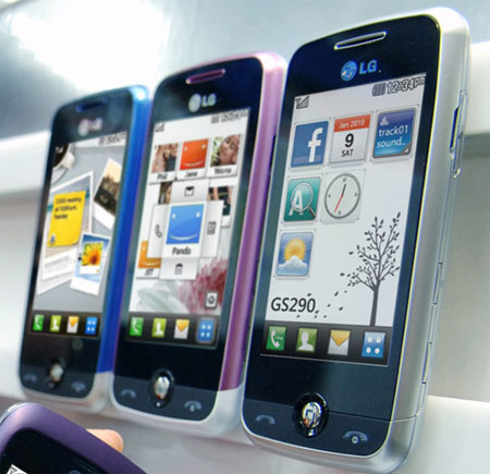 LG GS290 mobiltelefon