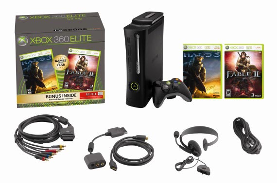 Microsoft Xbox 360 Elite spillkonsoll