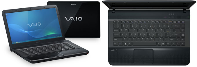 Sony VPC-EA1S1R / B VAIO bærbar PC