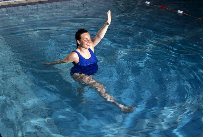 Aqua aerobic for gravide kvinner
