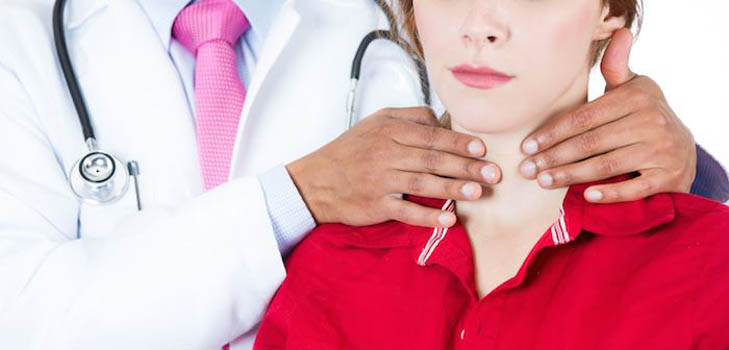 Symptomer på goiter, diagnose og behandling
